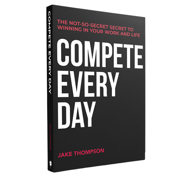 Jake Thompson's first book, 'Compete Every Day'